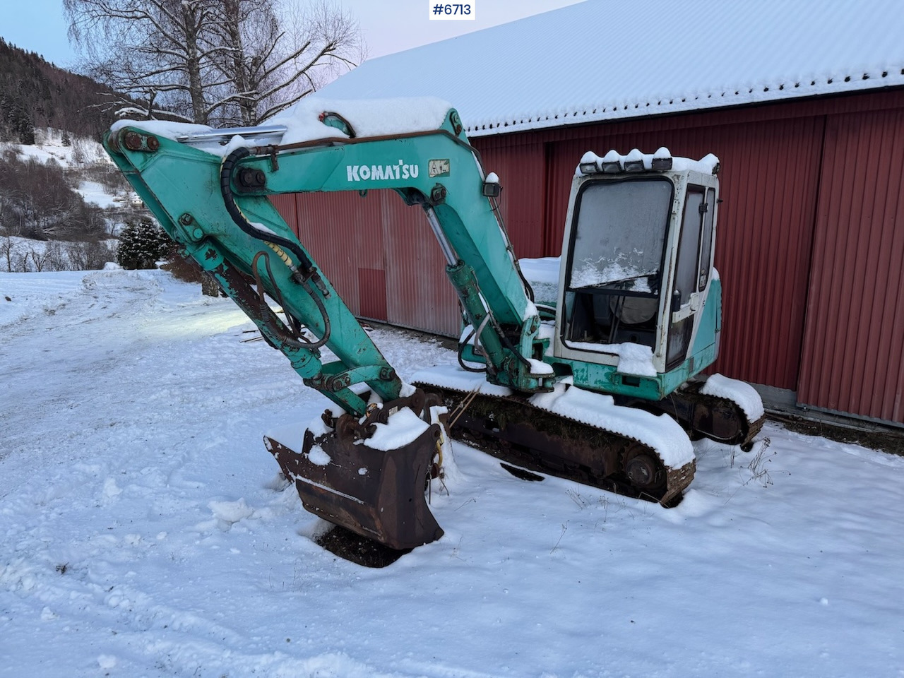 1994 Komatsu PC 95 w/ 2 buckets. - Mini bager: slika 5 1994 Komatsu PC 95 w/ 2 buckets. - Mini bager: slika 5