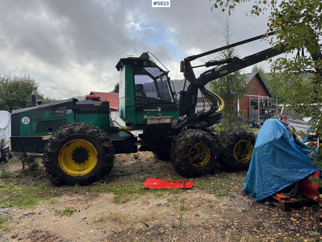 1994 Timberjack 1270 - Kombajn za šumarstvo: slika 1 1994 Timberjack 1270 - Kombajn za šumarstvo: slika 1