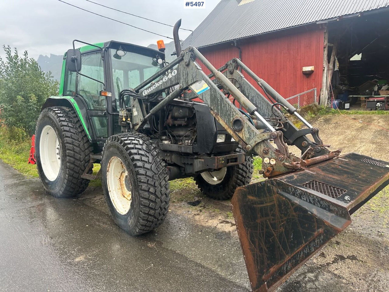 1994 Valmet 6400 Turbo 4x4 tractor with front loader and agricultural tires on rims. - Traktor: slika 5 1994 Valmet 6400 Turbo 4x4 tractor with front loader and agricultural tires on rims. - Traktor: slika 5