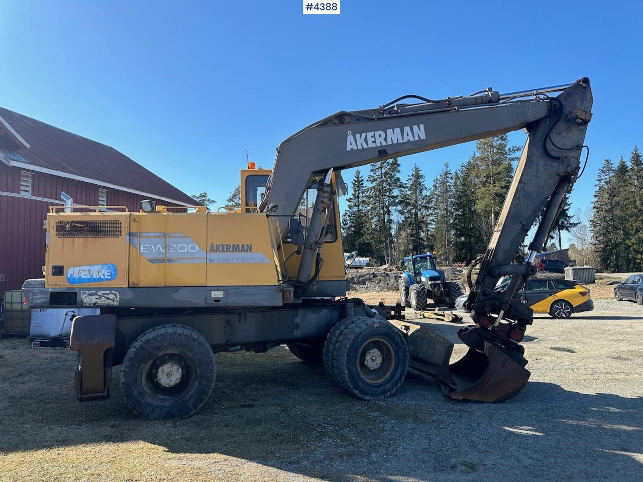 1995 Åkermann EW200 Wheel machine w/ grading bucket og tiltrotator. WATCH VIDEO. - Bager: slika 3 1995 Åkermann EW200 Wheel machine w/ grading bucket og tiltrotator. WATCH VIDEO. - Bager: slika 3
