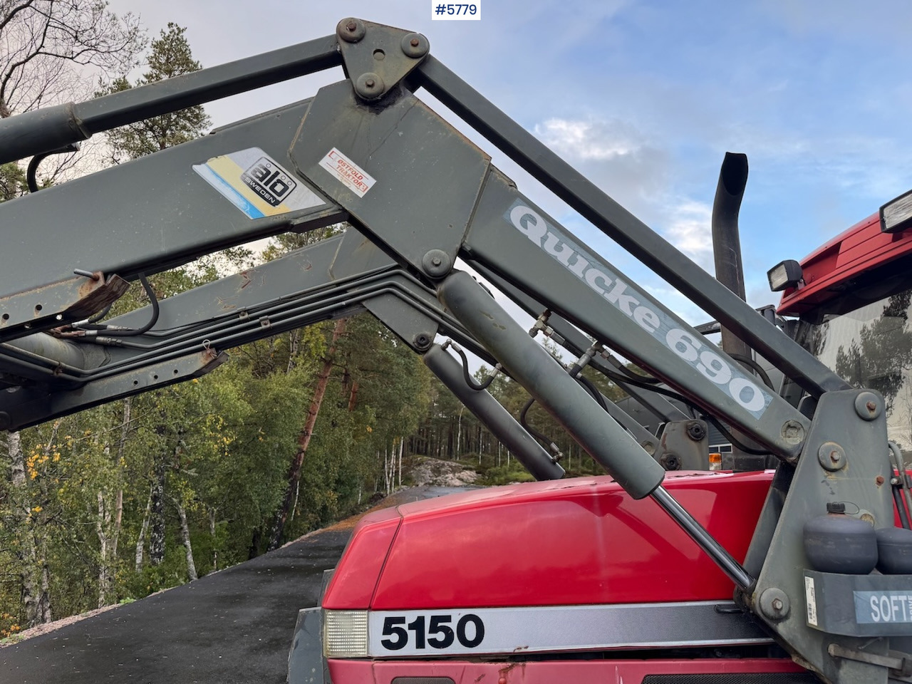 1995 Case IH 5150 Maxxum w/ front loader. - Traktor: slika 4 1995 Case IH 5150 Maxxum w/ front loader. - Traktor: slika 4