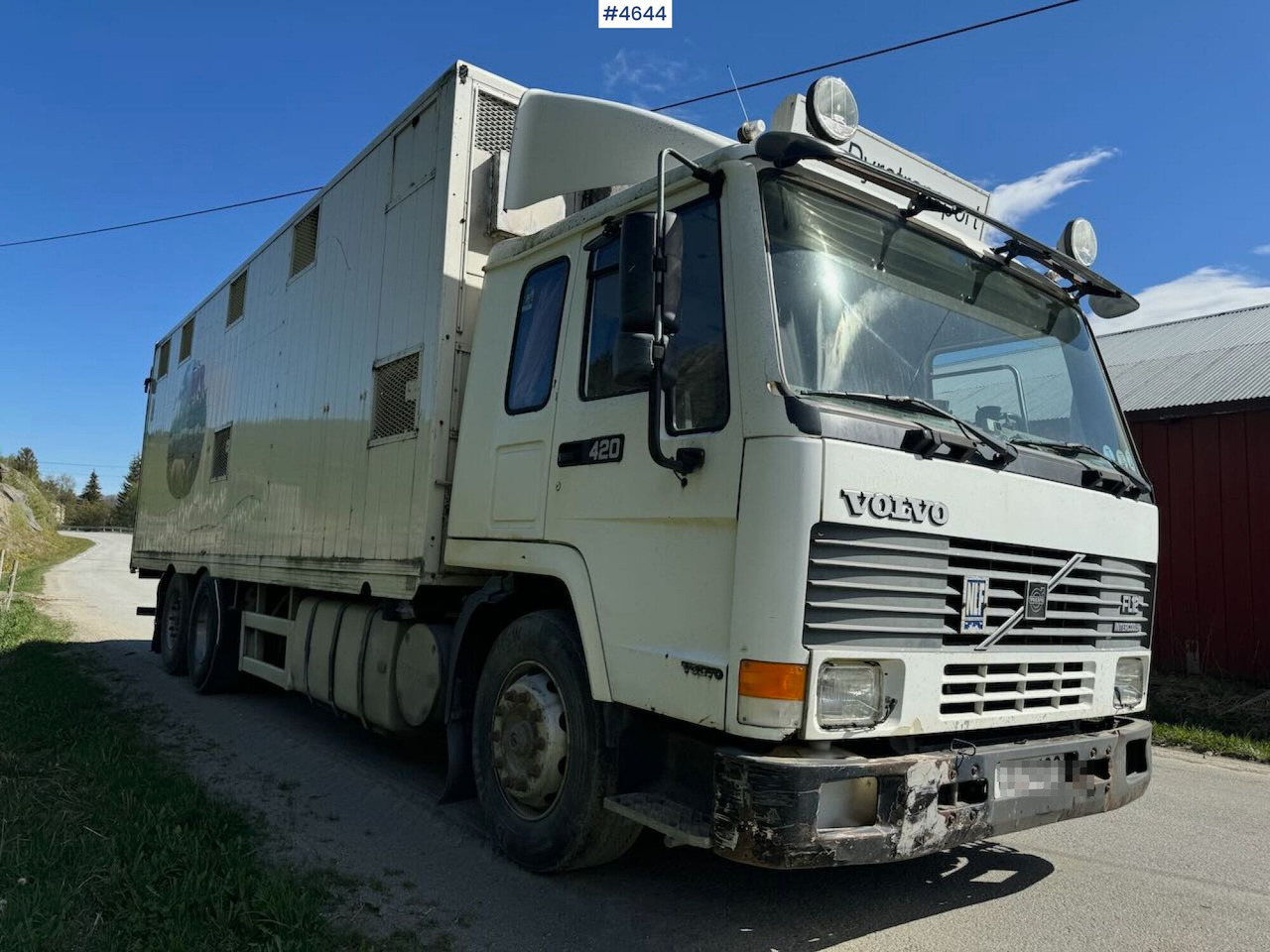 1997 Volvo FL12 6x2 Dyretransportbil - Kamion za prevoz stoke: slika 4 1997 Volvo FL12 6x2 Dyretransportbil - Kamion za prevoz stoke: slika 4