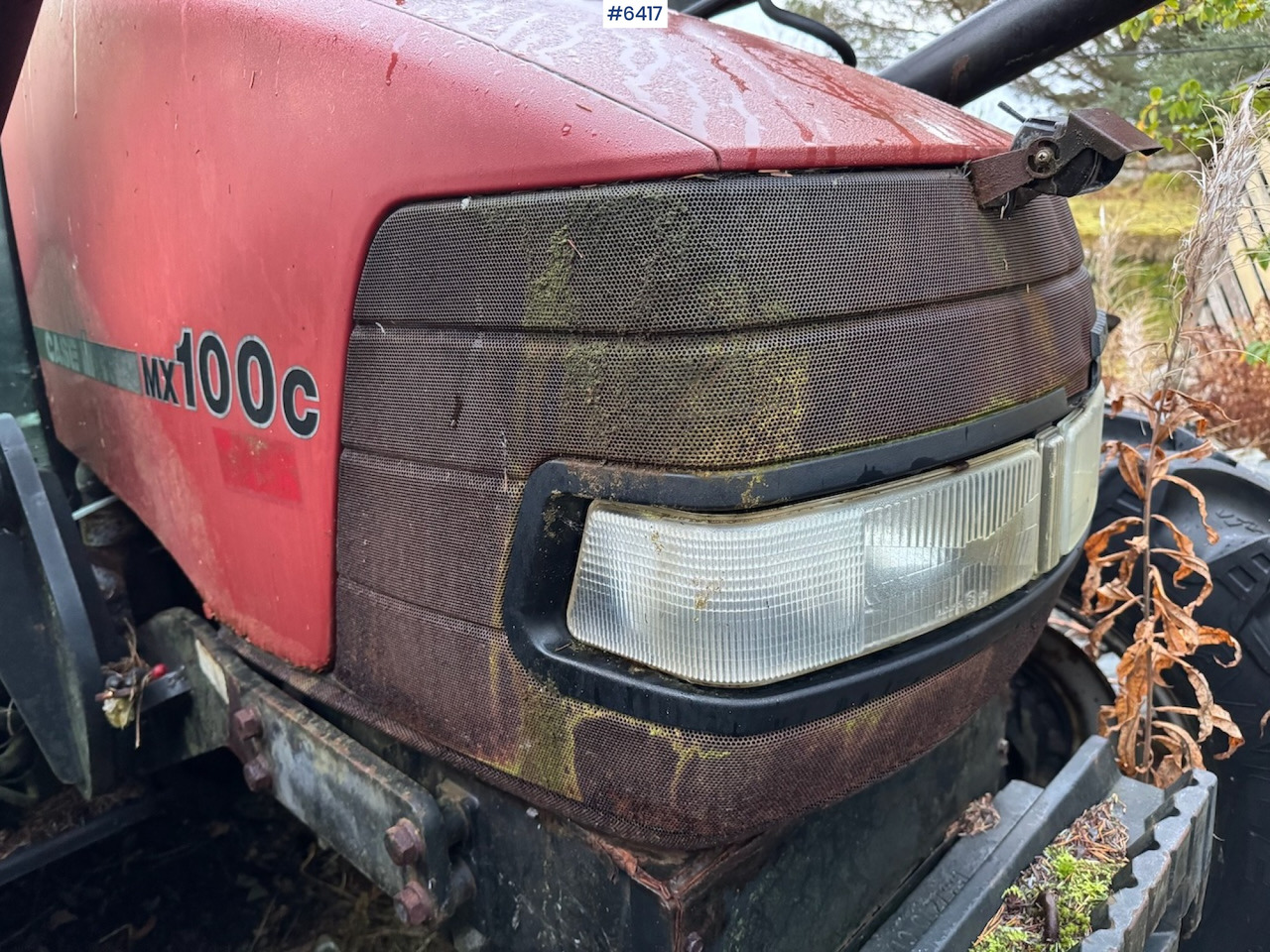 1999 Case IH Maxxum MX 100C w/ front loader, bucket and blade. Repair object. - Traktor: slika 3 1999 Case IH Maxxum MX 100C w/ front loader, bucket and blade. Repair object. - Traktor: slika 3