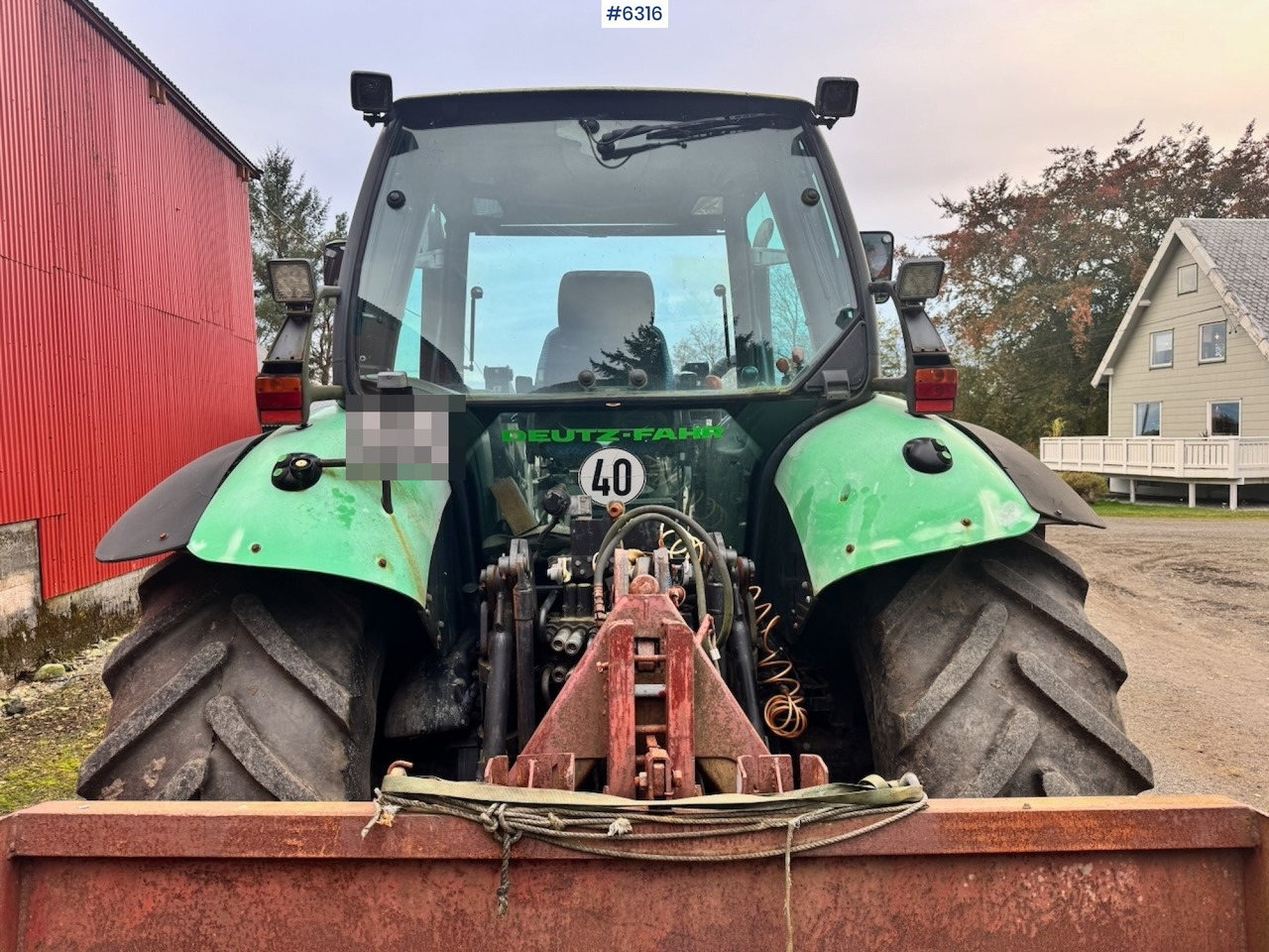 1999 Deutz Agrotron 150 w/ bucket and Front loader from 2020. - Traktor: slika 5 1999 Deutz Agrotron 150 w/ bucket and Front loader from 2020. - Traktor: slika 5