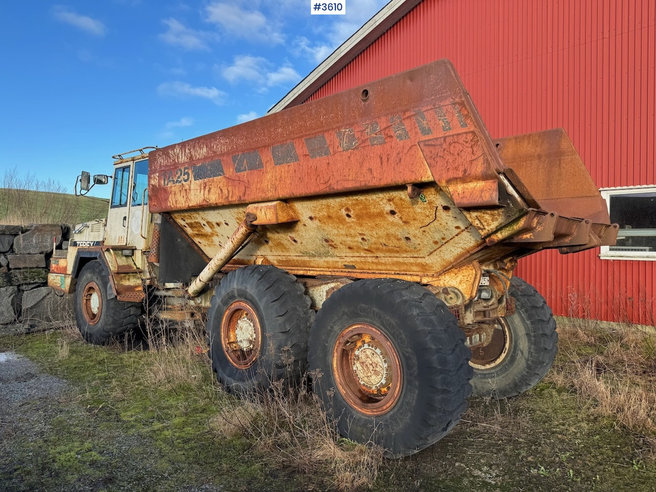 1999 Terex TA25 Dumper m/ lite timer. - Zglobni kiper: slika 4 1999 Terex TA25 Dumper m/ lite timer. - Zglobni kiper: slika 4
