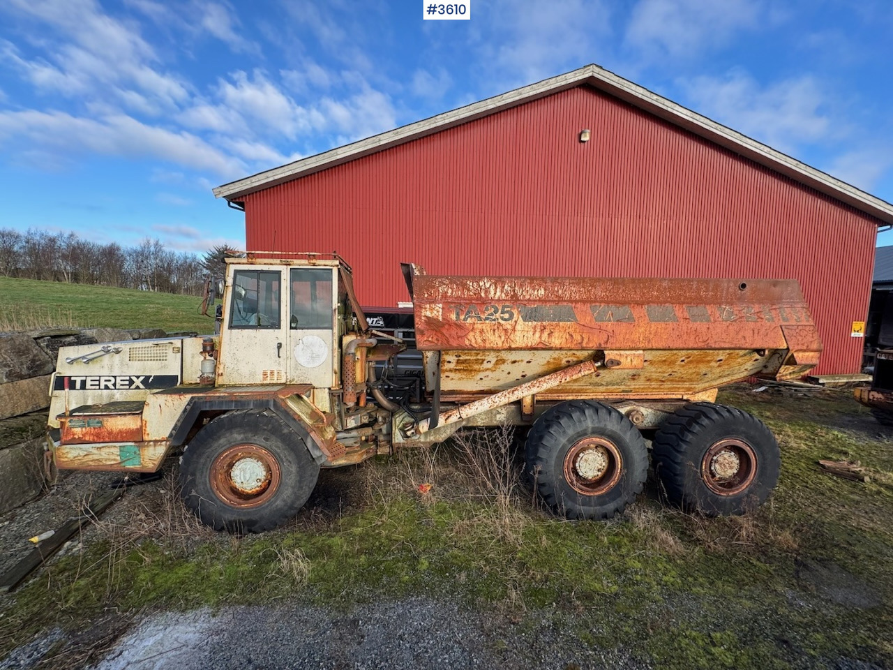 1999 Terex TA25 Dumper m/ lite timer. - Zglobni kiper: slika 1 1999 Terex TA25 Dumper m/ lite timer. - Zglobni kiper: slika 1