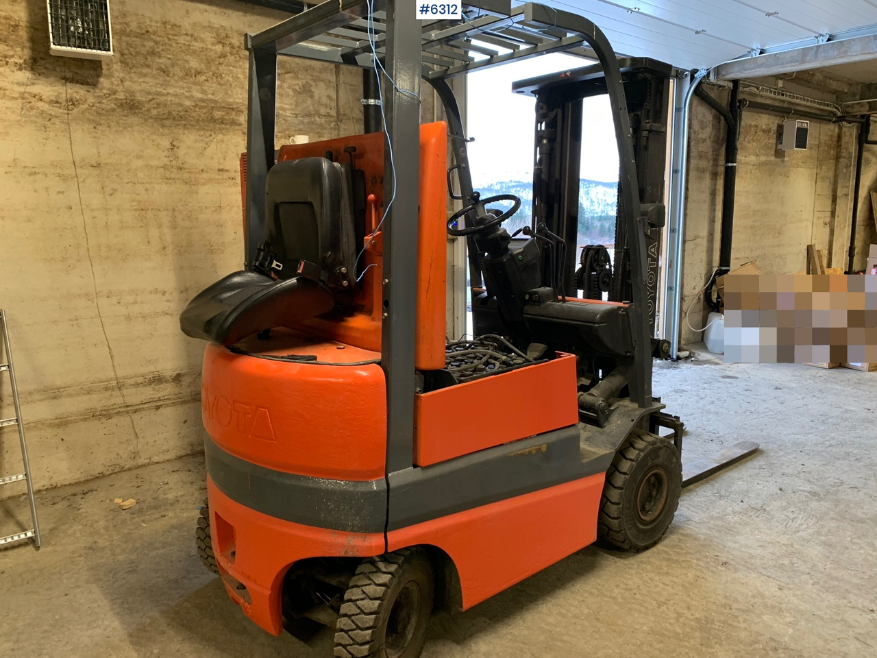 1999 Toyota FBMF 16 Electric Forklift. - Viljuškar: slika 1 1999 Toyota FBMF 16 Electric Forklift. - Viljuškar: slika 1