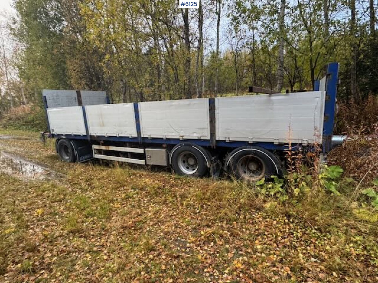 2001 Istrail 3 axle flatbed trailer - Niska prikolica za prevoz: slika 4 2001 Istrail 3 axle flatbed trailer - Niska prikolica za prevoz: slika 4