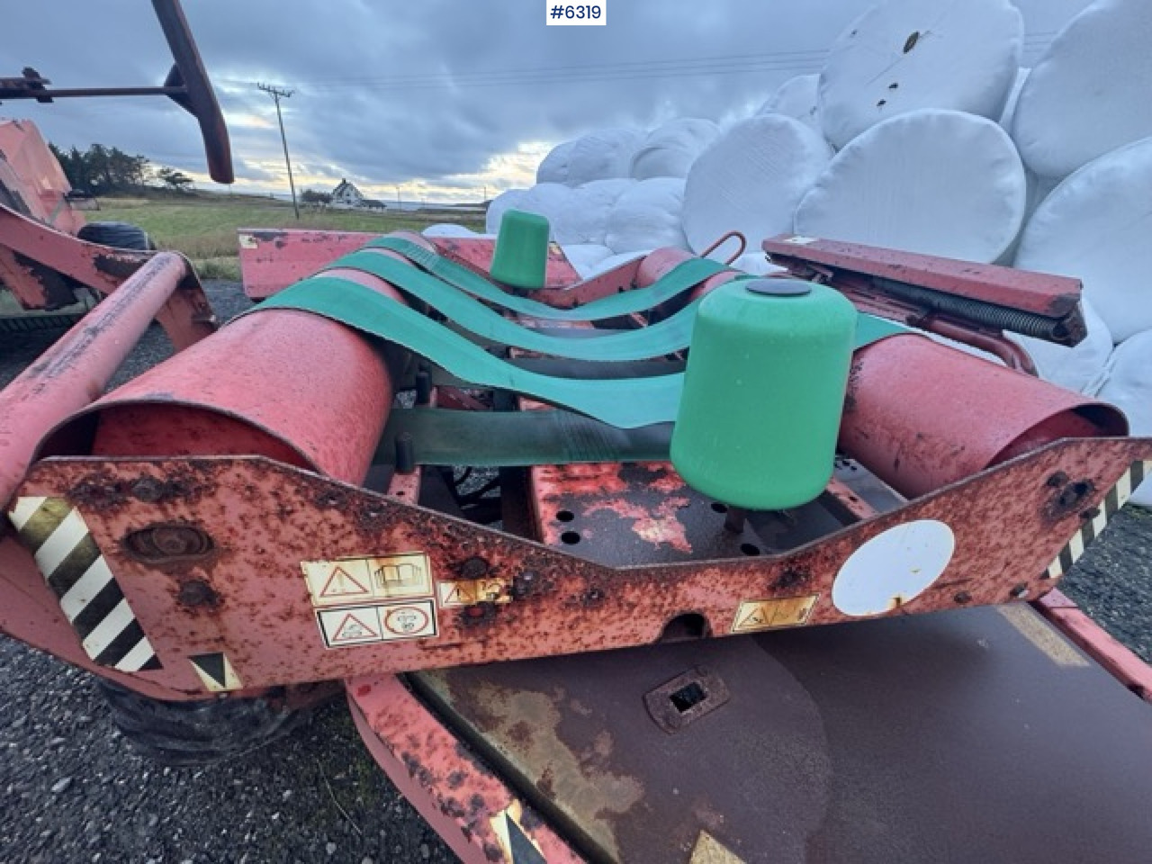 Oprema za prevrtanje i razlaganje 2002 Kverneland UN 7515 round bale wrapper: slika 10
