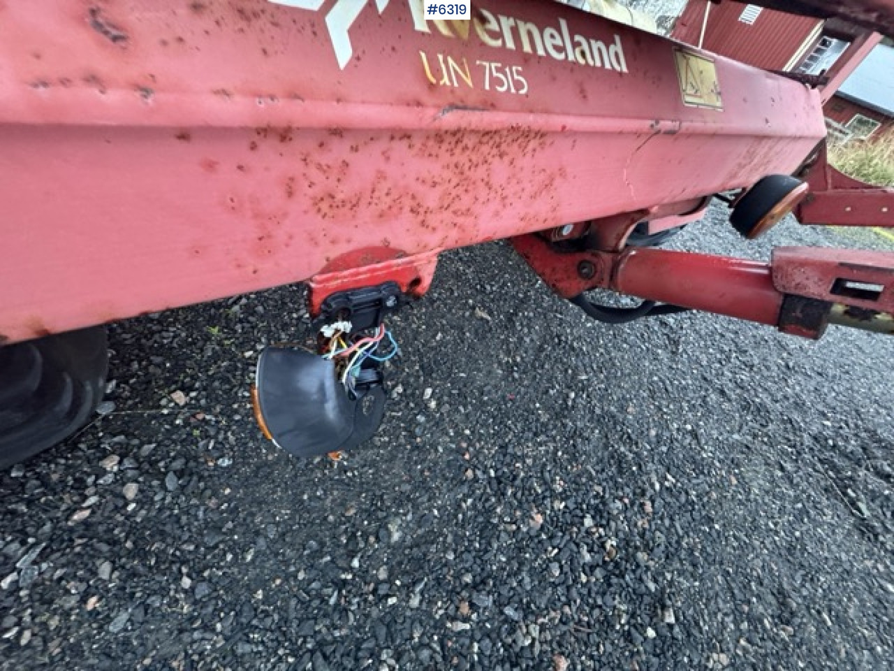 Oprema za prevrtanje i razlaganje 2002 Kverneland UN 7515 round bale wrapper: slika 14