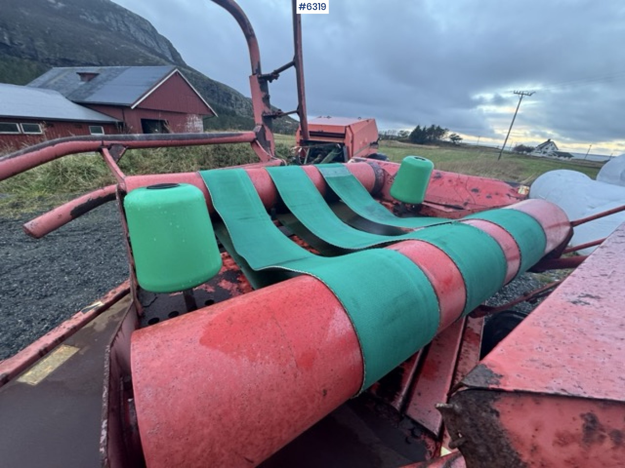 Oprema za prevrtanje i razlaganje 2002 Kverneland UN 7515 round bale wrapper: slika 12