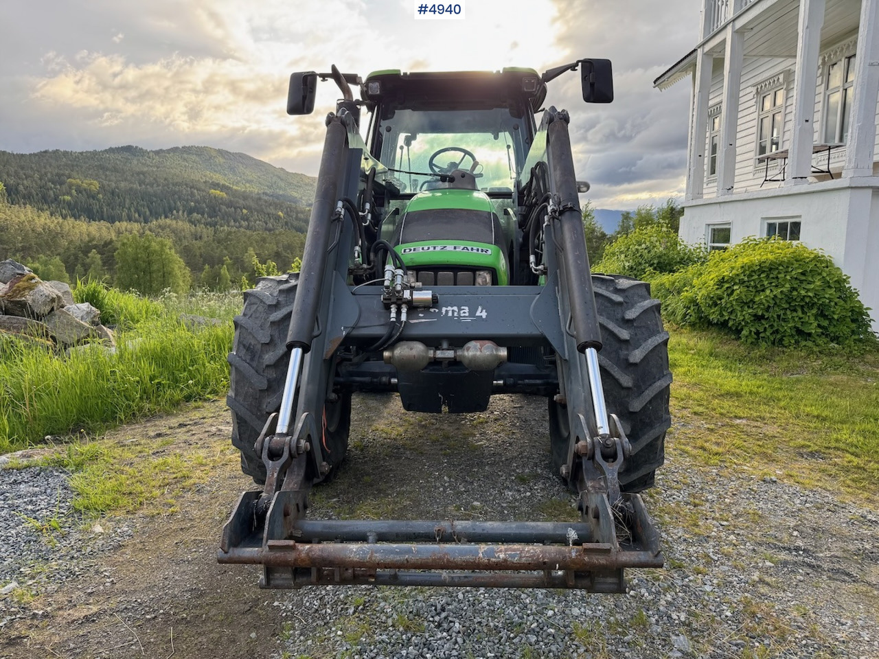 2006 Deutz-Fahr Agrotron K90 w/front loader. - Traktor: slika 4 2006 Deutz-Fahr Agrotron K90 w/front loader. - Traktor: slika 4