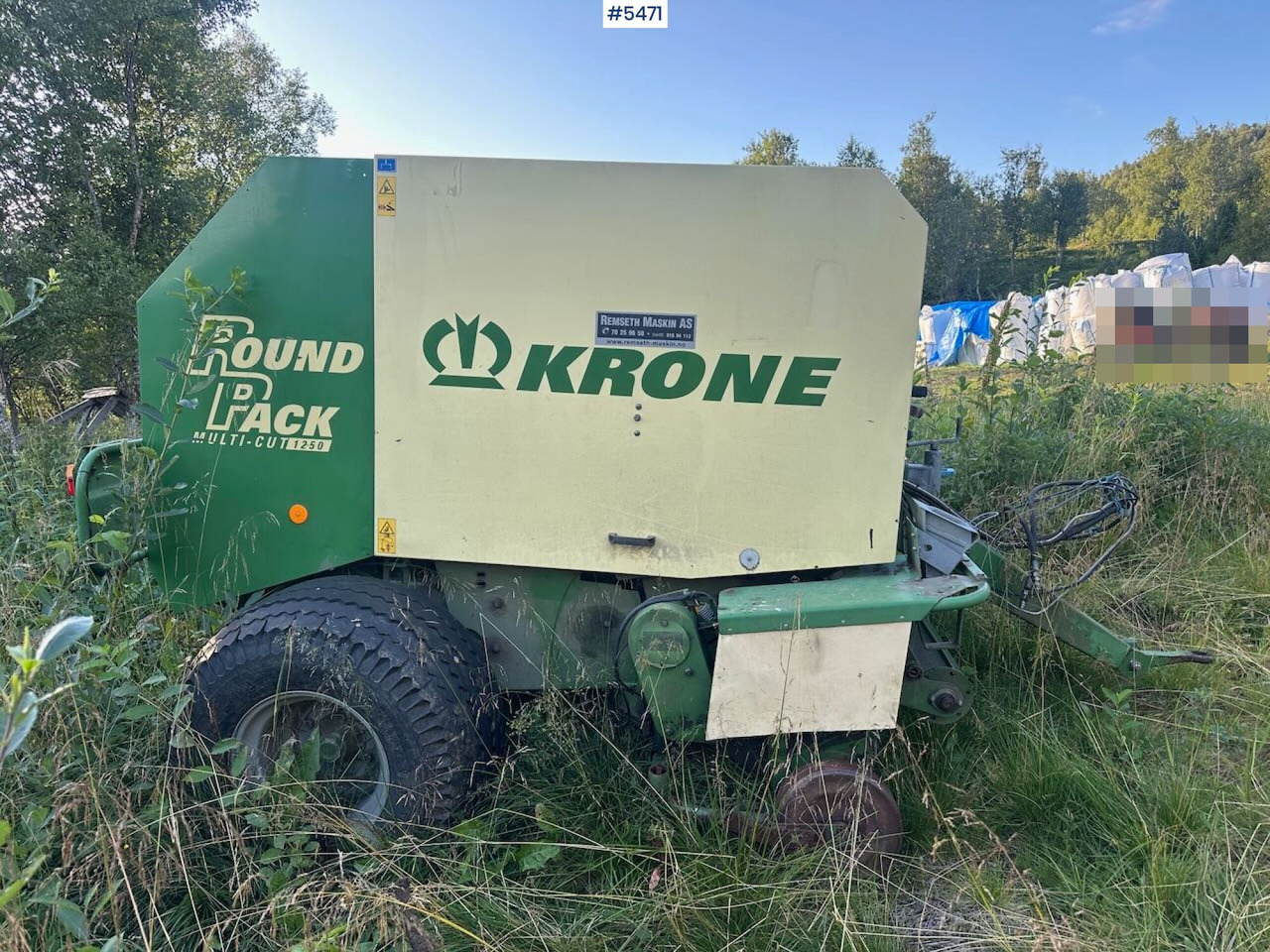 2006 Krone Multi-cut 1250 - Oprema za prevrtanje i razlaganje: slika 5 2006 Krone Multi-cut 1250 - Oprema za prevrtanje i razlaganje: slika 5