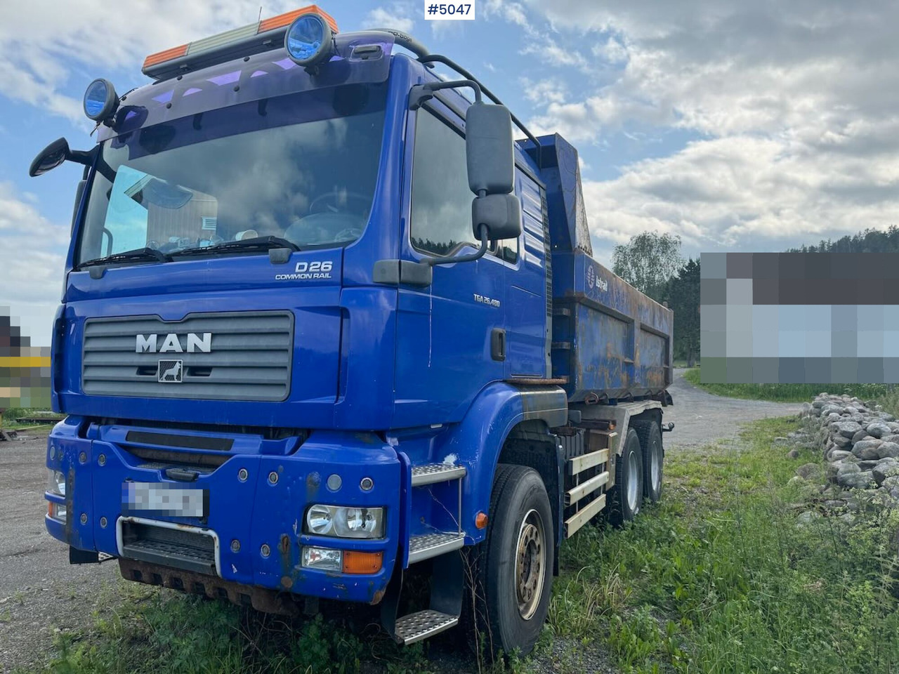 2007 MAN TGA 26.480 6x4 tipper - Istovarivač: slika 1 2007 MAN TGA 26.480 6x4 tipper - Istovarivač: slika 1