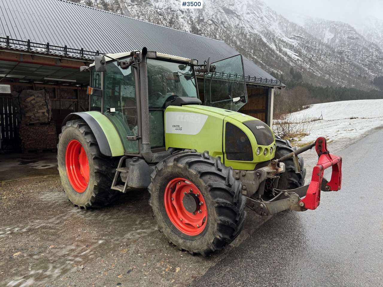 2008 Claas Celtis 446 mit Fronthydraulik - Traktor: slika 2 2008 Claas Celtis 446 mit Fronthydraulik - Traktor: slika 2