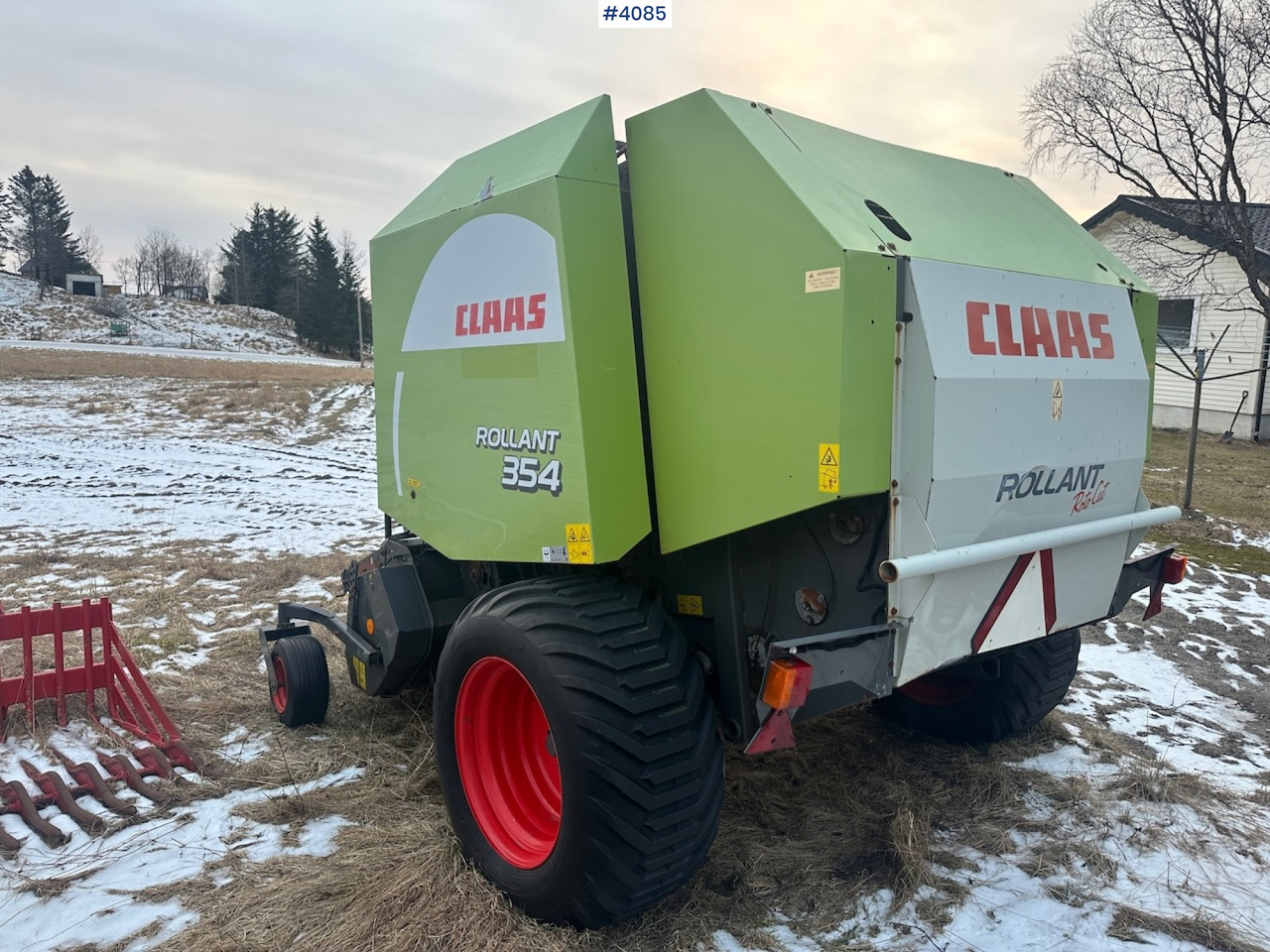 Oprema za prevrtanje i razlaganje 2008 Claas Rollant 354 Rotocut round baler. small repair object: slika 6
