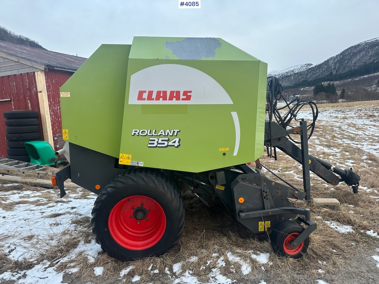 Oprema za prevrtanje i razlaganje 2008 Claas Rollant 354 Rotocut round baler. small repair object: slika 9