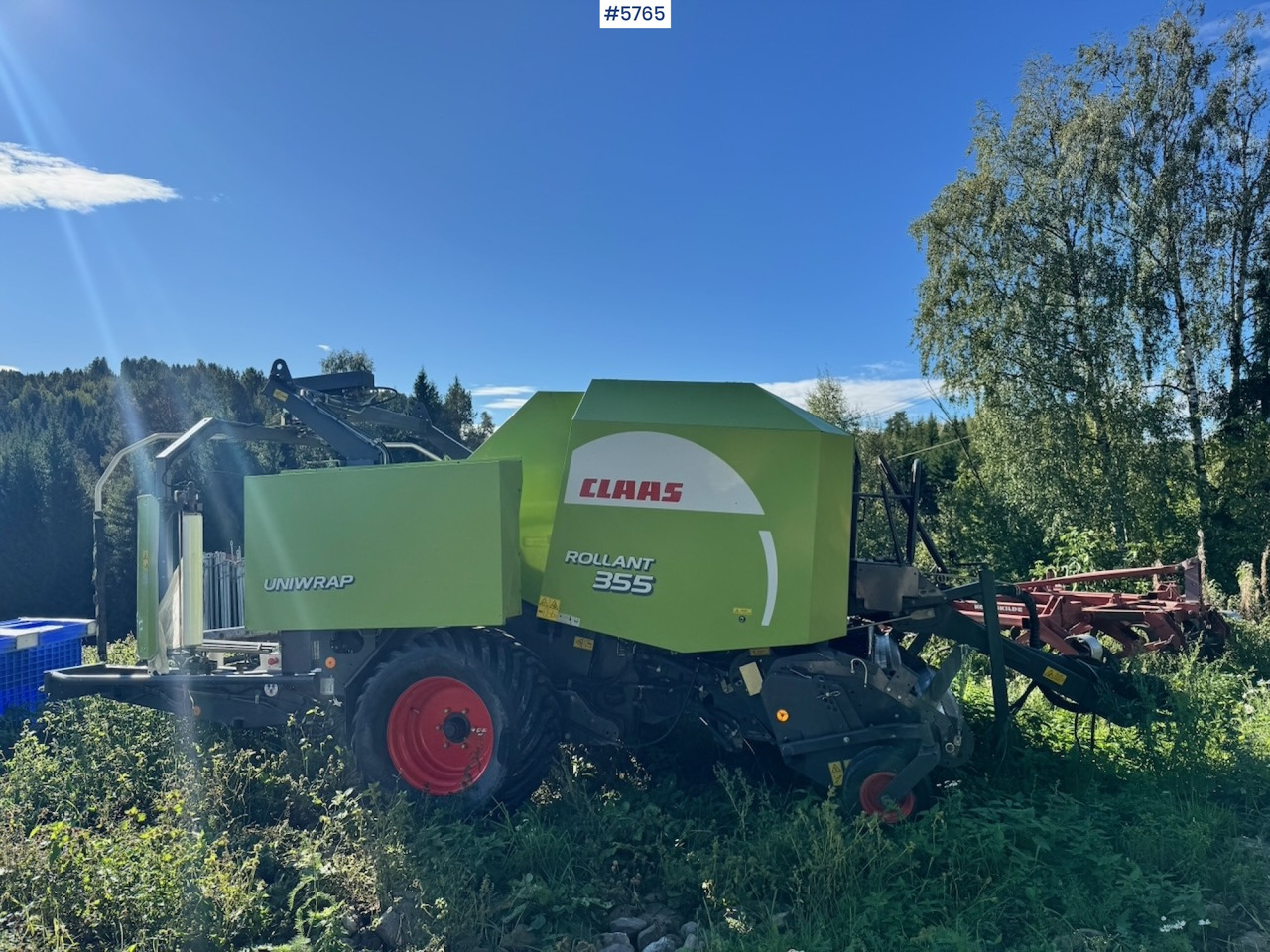 2008 Claas Rollant 355 Roto Cut - Oprema za prevrtanje i razlaganje: slika 2 2008 Claas Rollant 355 Roto Cut - Oprema za prevrtanje i razlaganje: slika 2