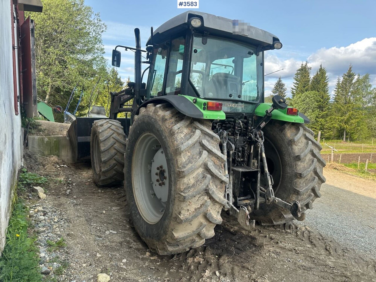 2008 Deutz-Fahr Agrofarm 100 traktor w/ Trima Front loader. See hours! - Traktor: slika 5 2008 Deutz-Fahr Agrofarm 100 traktor w/ Trima Front loader. See hours! - Traktor: slika 5