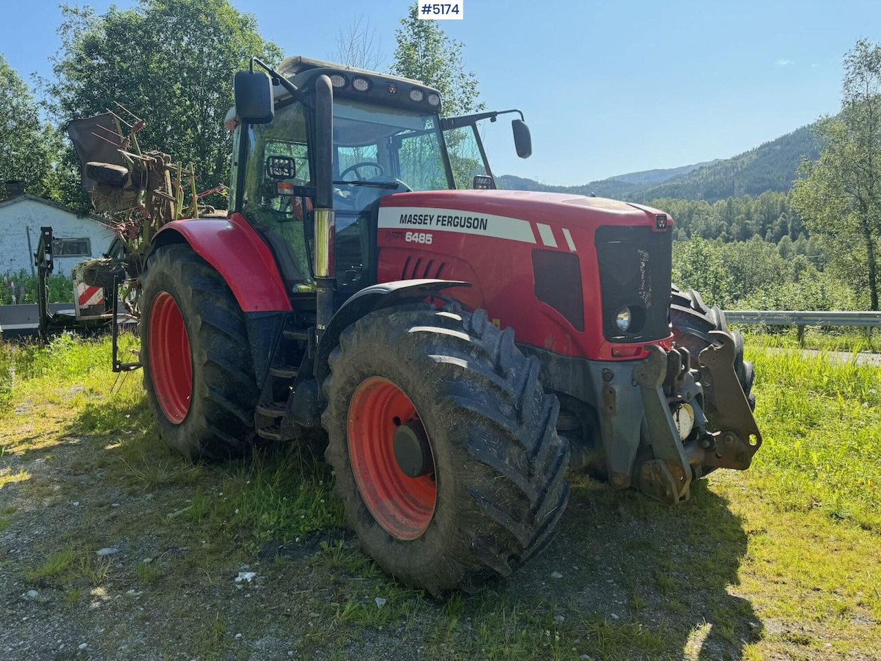 2010 Massey Ferguson 6485 4x4 - Traktor: slika 1 2010 Massey Ferguson 6485 4x4 - Traktor: slika 1