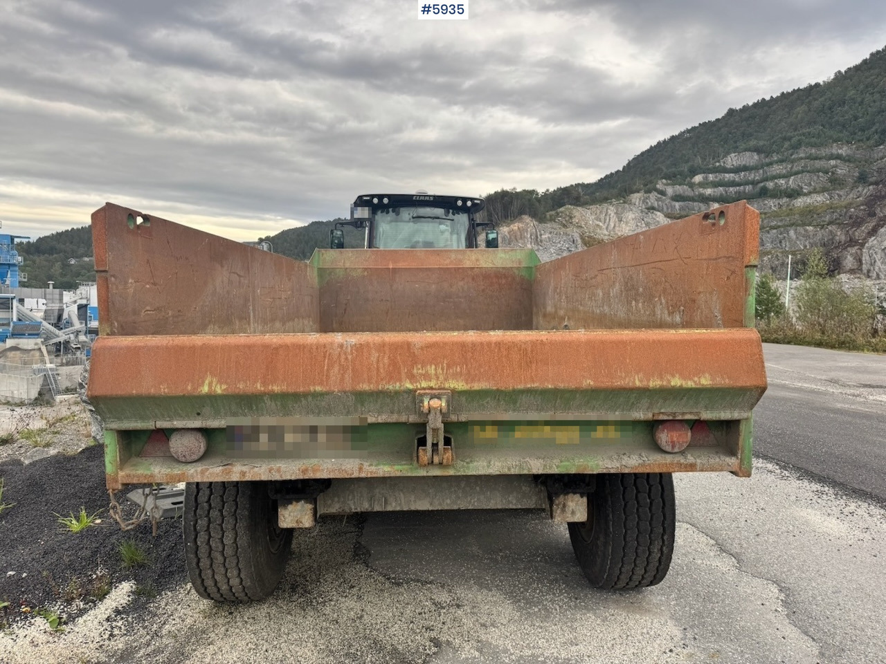 2011 Foss Eik Dumper Trailer. - Traktorska prikolica za farmu/ Kiper: slika 4 2011 Foss Eik Dumper Trailer. - Traktorska prikolica za farmu/ Kiper: slika 4