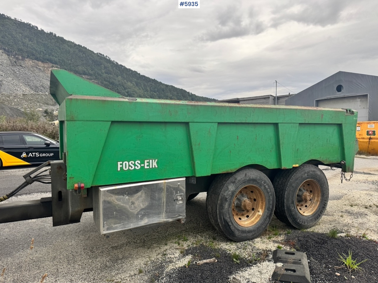 2011 Foss Eik Dumper Trailer. - Traktorska prikolica za farmu/ Kiper: slika 2 2011 Foss Eik Dumper Trailer. - Traktorska prikolica za farmu/ Kiper: slika 2