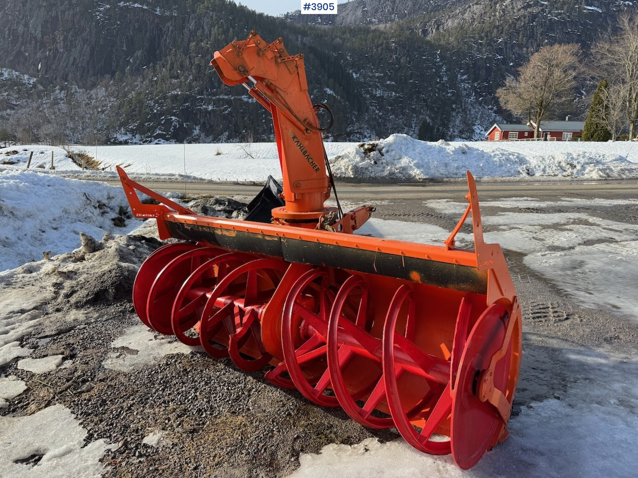 2011 Kahlbacher KFS 850/2700 snow thrower - Ventilator za sneg: slika 1 2011 Kahlbacher KFS 850/2700 snow thrower - Ventilator za sneg: slika 1