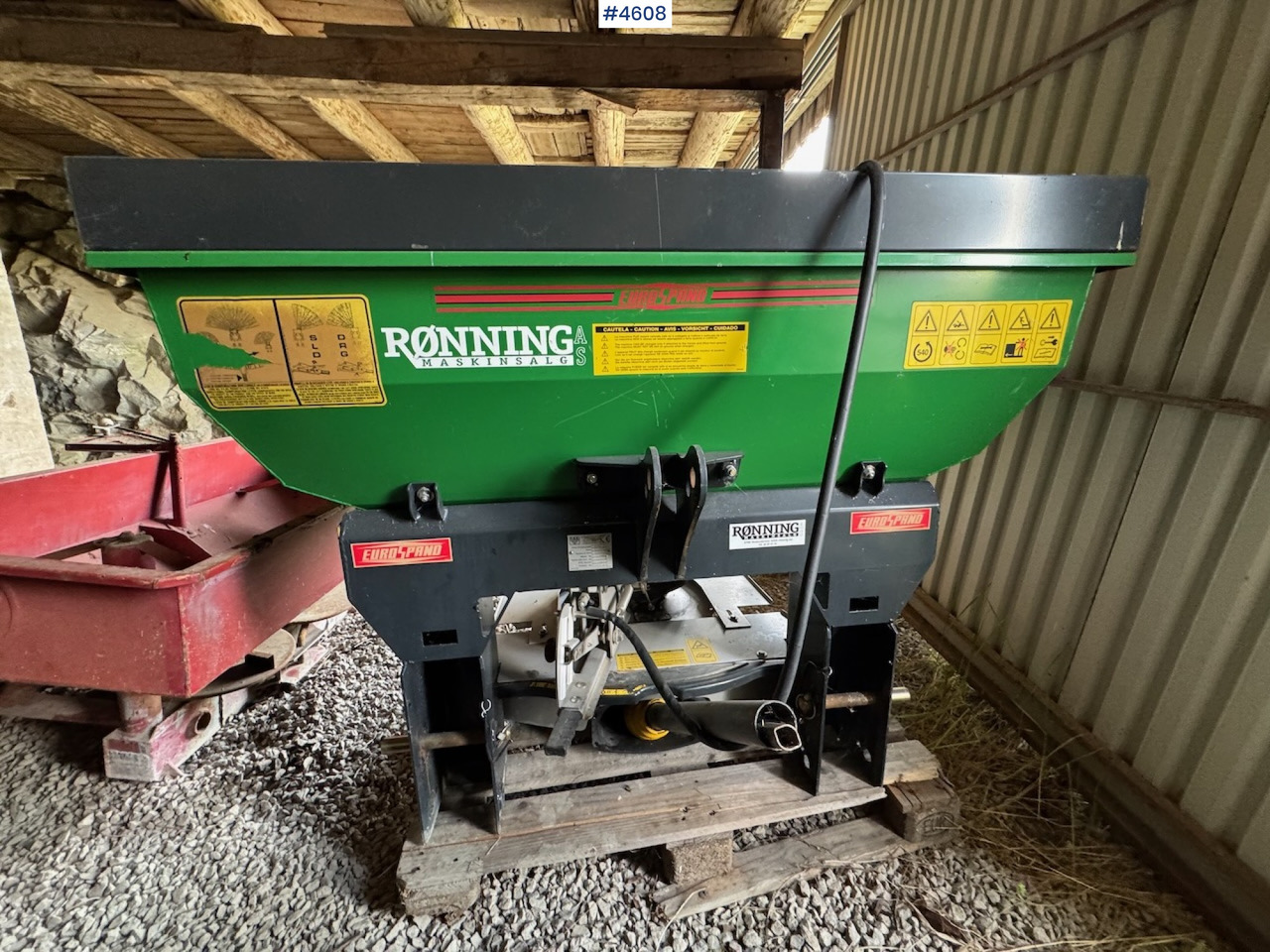 2012 EuroSpand Ercole Fertilizer Spreader - Rasipač veštačkog đubriva: slika 5 2012 EuroSpand Ercole Fertilizer Spreader - Rasipač veštačkog đubriva: slika 5
