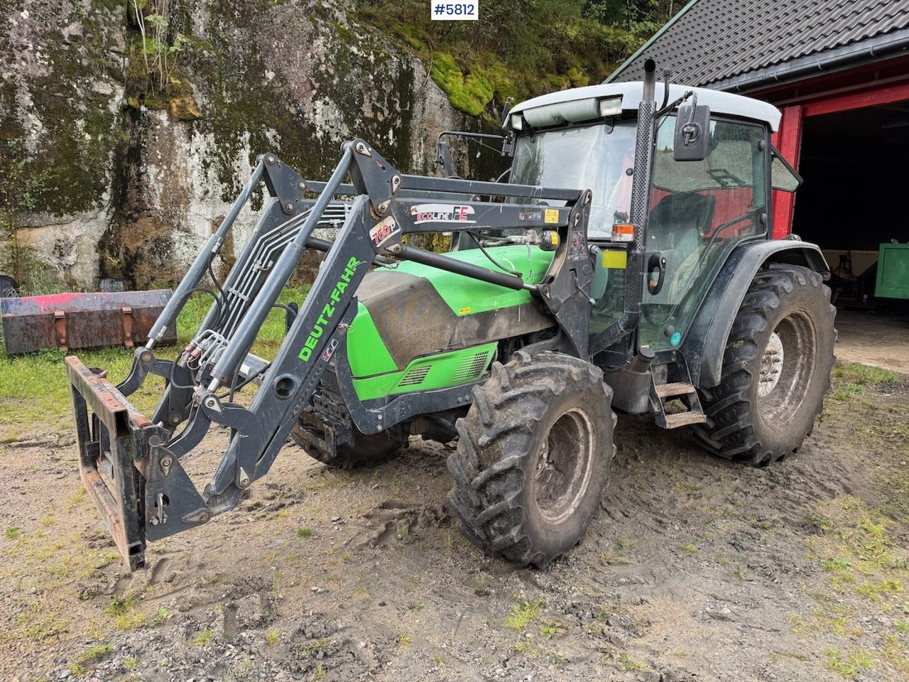 2013 Deutz Fahr Agroplus 410 DT w/ front loader. - Traktor: slika 2 2013 Deutz Fahr Agroplus 410 DT w/ front loader. - Traktor: slika 2