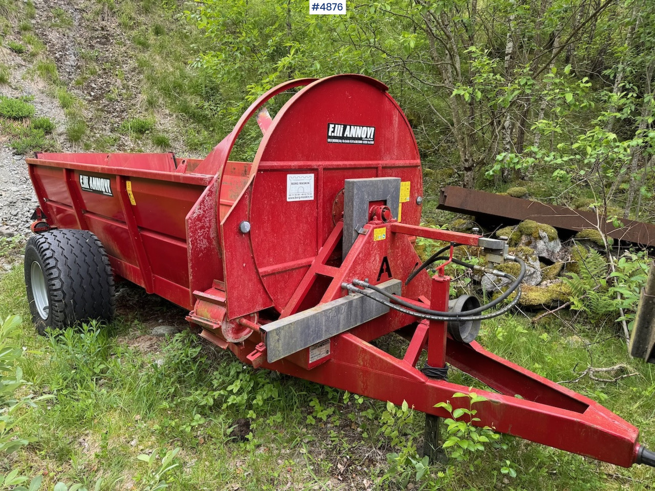2013 F.lli Annovi A 65 Dry manure spreader - Rasipač prirodnog đubirva: slika 1 2013 F.lli Annovi A 65 Dry manure spreader - Rasipač prirodnog đubirva: slika 1