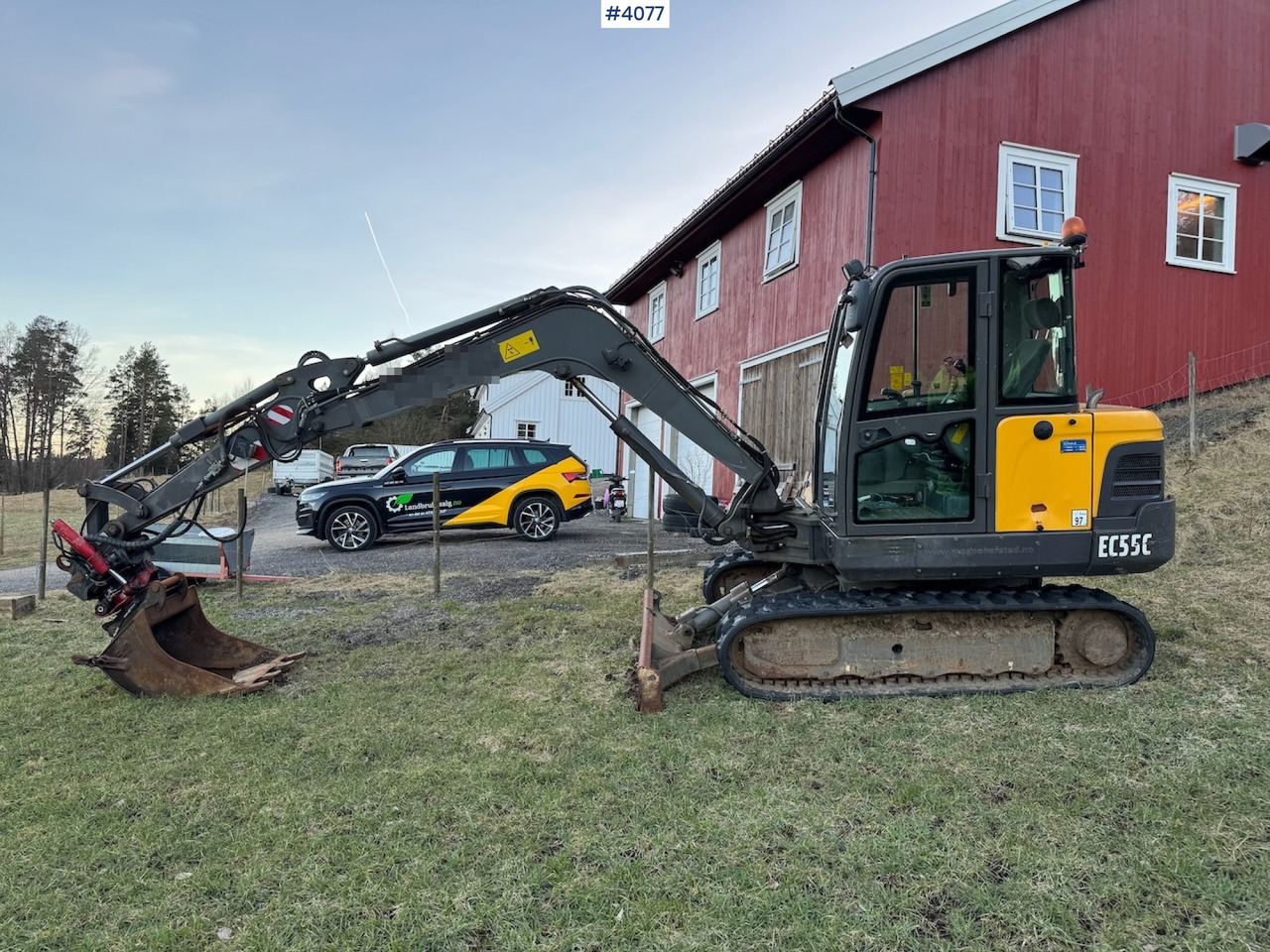 2013 Volvo EC 55 C w/rotor tilt, grapple and 3 buckets - Bager: slika 2 2013 Volvo EC 55 C w/rotor tilt, grapple and 3 buckets - Bager: slika 2