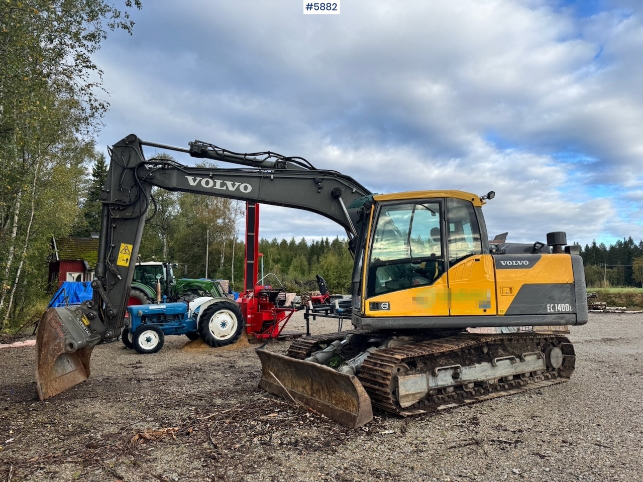 2013 Volvo EC140DL Crawler Excavator w/ Cleaning Bucket. - Bager: slika 1 2013 Volvo EC140DL Crawler Excavator w/ Cleaning Bucket. - Bager: slika 1