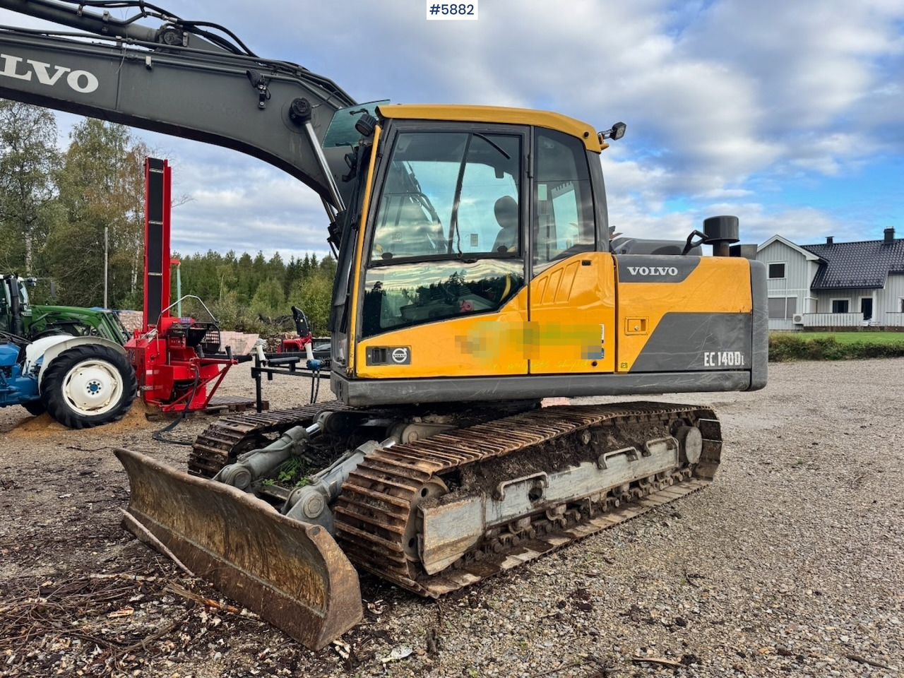 2013 Volvo EC140DL Crawler Excavator w/ Cleaning Bucket. - Bager: slika 4 2013 Volvo EC140DL Crawler Excavator w/ Cleaning Bucket. - Bager: slika 4