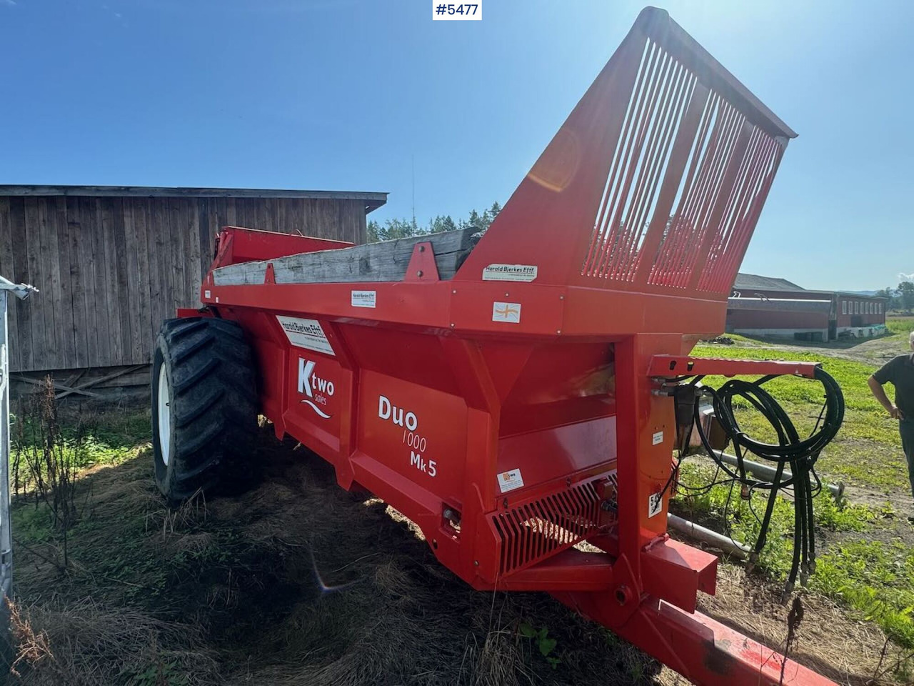 2014 Ktwo Duo 1000 Mk5 - Rasipač prirodnog đubirva: slika 2 2014 Ktwo Duo 1000 Mk5 - Rasipač prirodnog đubirva: slika 2