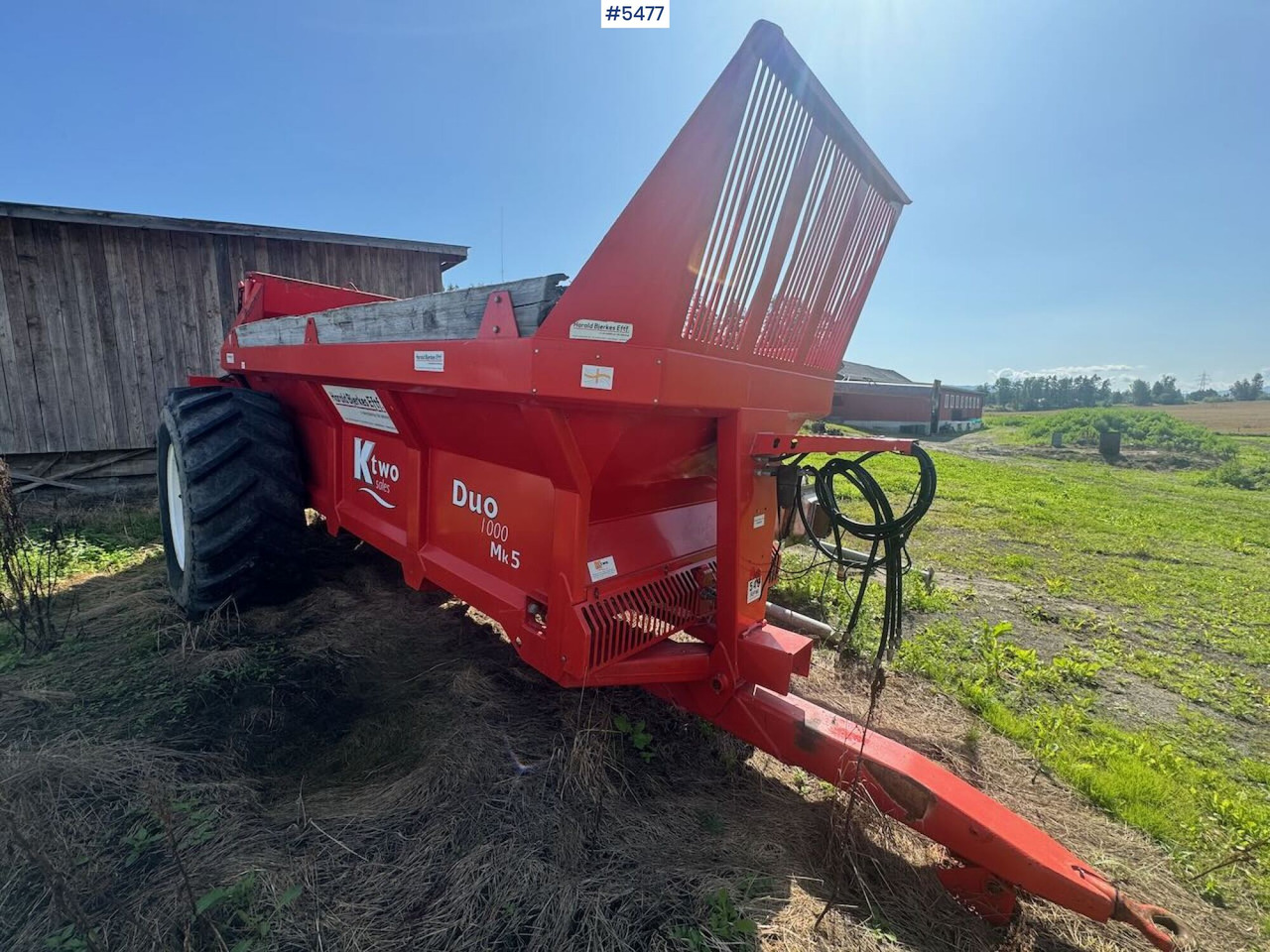 2014 Ktwo Duo 1000 Mk5 - Rasipač prirodnog đubirva: slika 1 2014 Ktwo Duo 1000 Mk5 - Rasipač prirodnog đubirva: slika 1