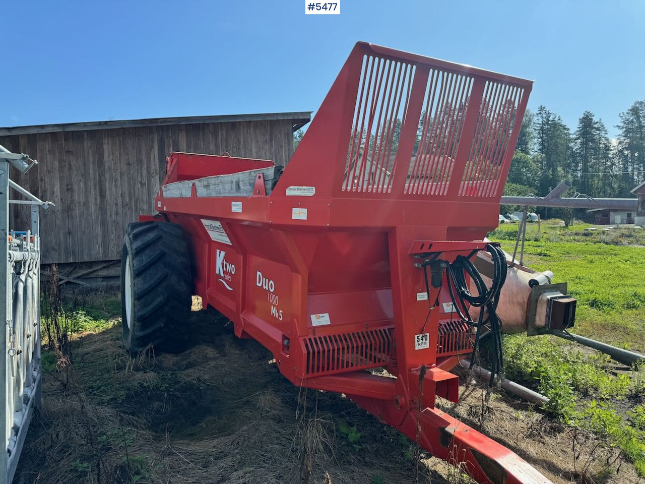 2014 Ktwo Duo 1000 Mk5 - Rasipač prirodnog đubirva: slika 3 2014 Ktwo Duo 1000 Mk5 - Rasipač prirodnog đubirva: slika 3