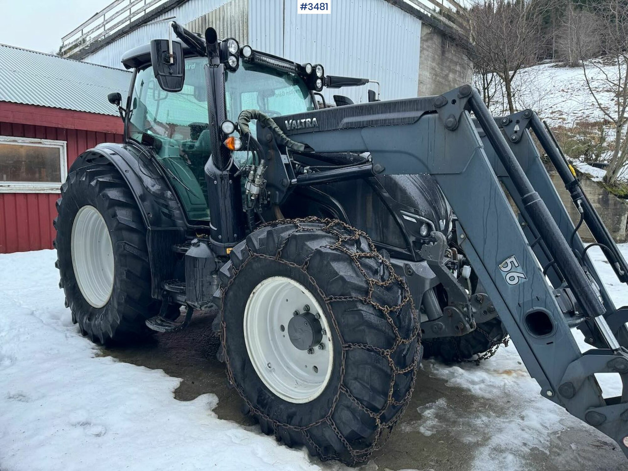 2015 Valtra N174D w/ Front loader - Traktor: slika 1 2015 Valtra N174D w/ Front loader - Traktor: slika 1