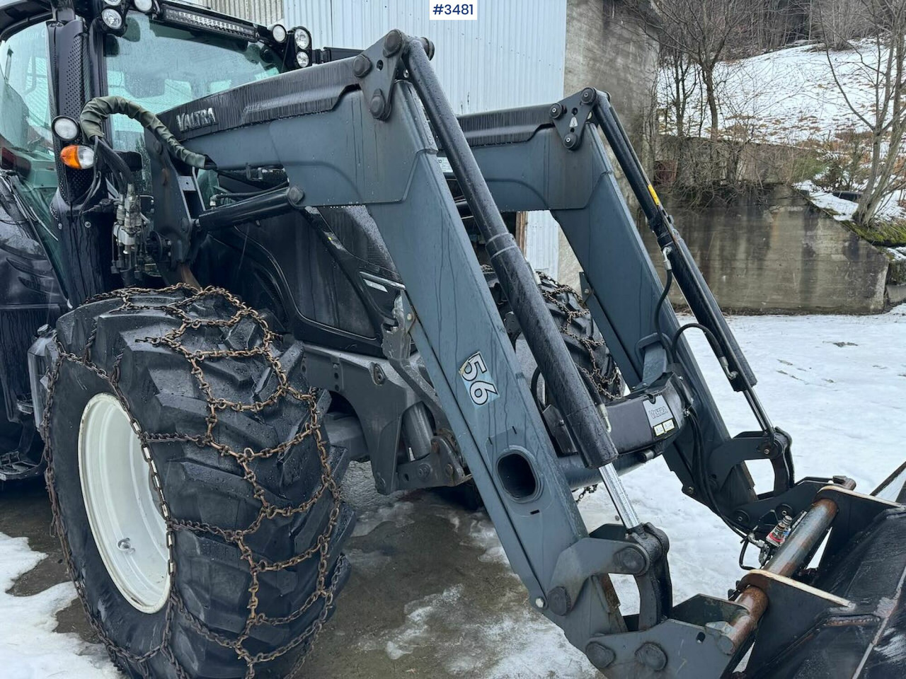 Traktor 2015 Valtra N174D w/ Front loader: slika 9