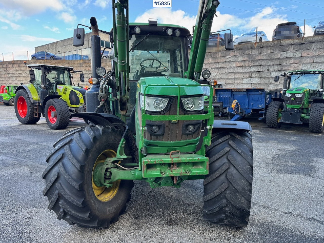 2016 John Deere 6130M w/ front loader. - Traktor: slika 4 2016 John Deere 6130M w/ front loader. - Traktor: slika 4