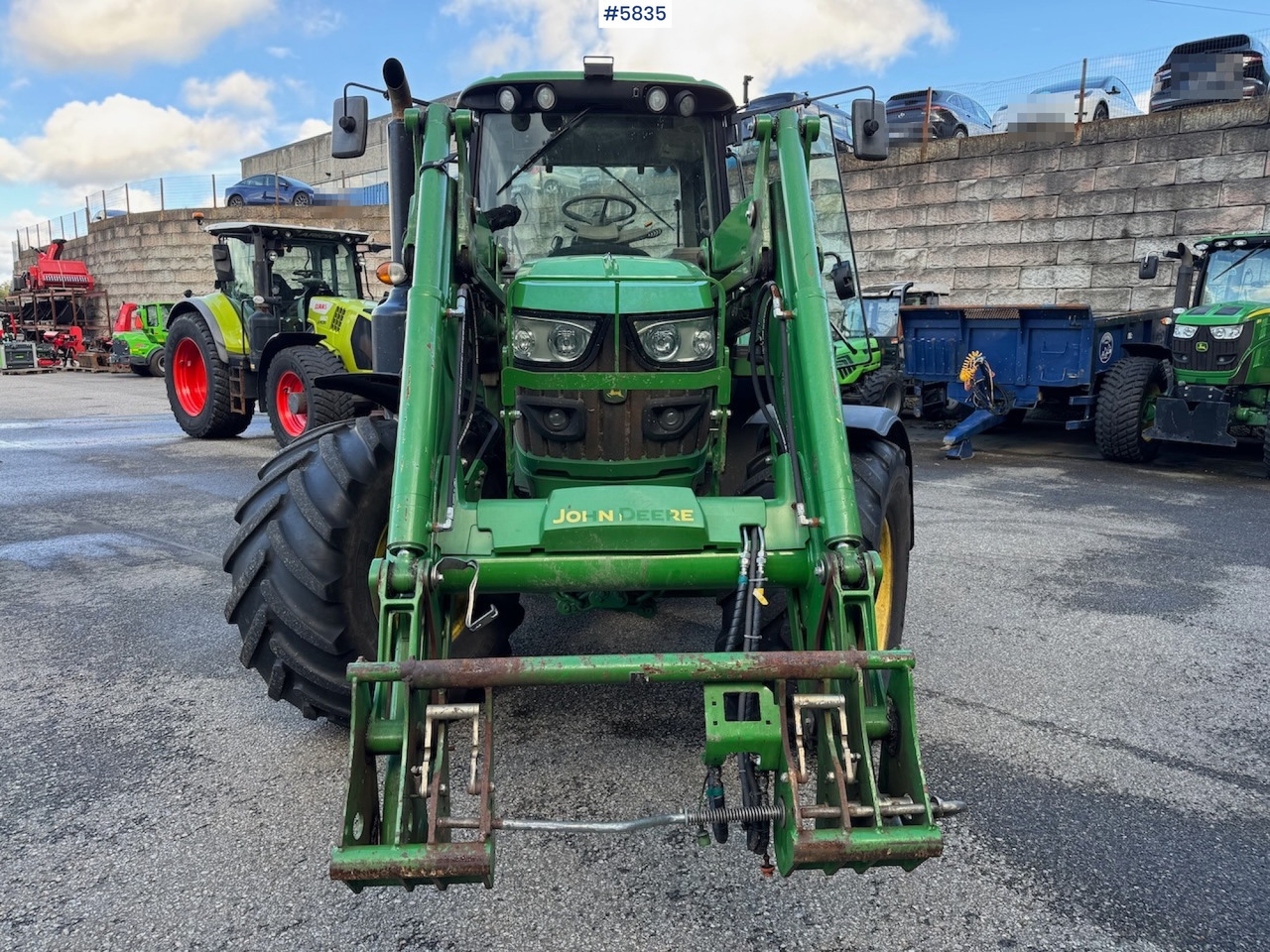 2016 John Deere 6130M w/ front loader. - Traktor: slika 5 2016 John Deere 6130M w/ front loader. - Traktor: slika 5