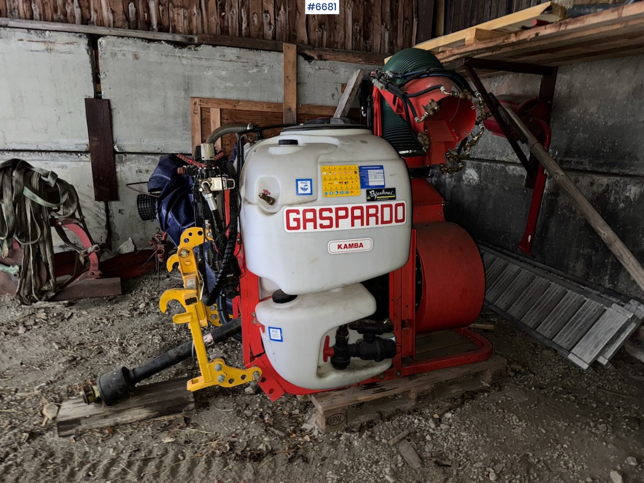 2016 Maschio Gaspardo Kamba 600C Mist sprayer. - Prskalica: slika 1 2016 Maschio Gaspardo Kamba 600C Mist sprayer. - Prskalica: slika 1