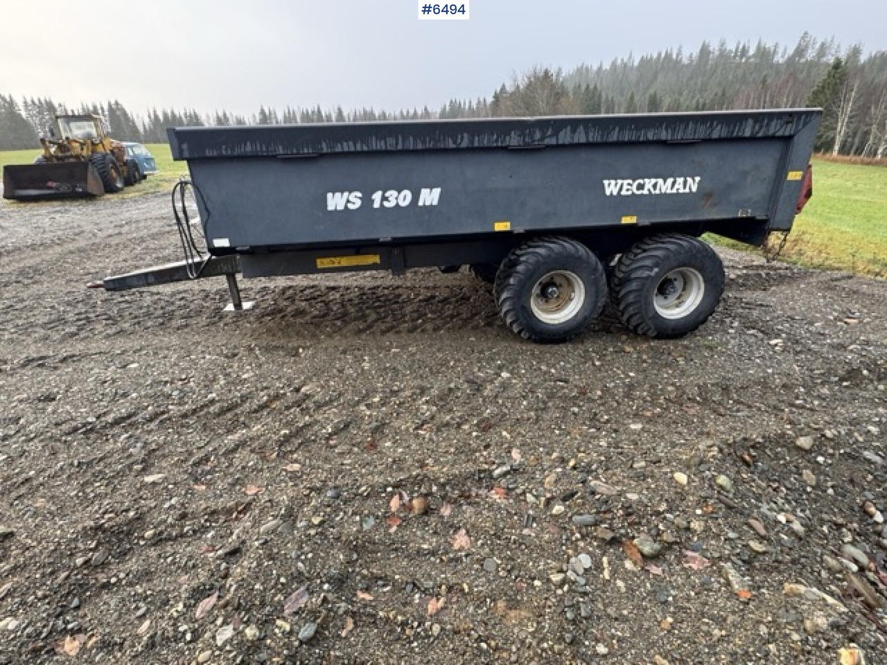 2016 Weckman WS130M dump trailer - Traktorska prikolica za farmu/ Kiper: slika 1 2016 Weckman WS130M dump trailer - Traktorska prikolica za farmu/ Kiper: slika 1