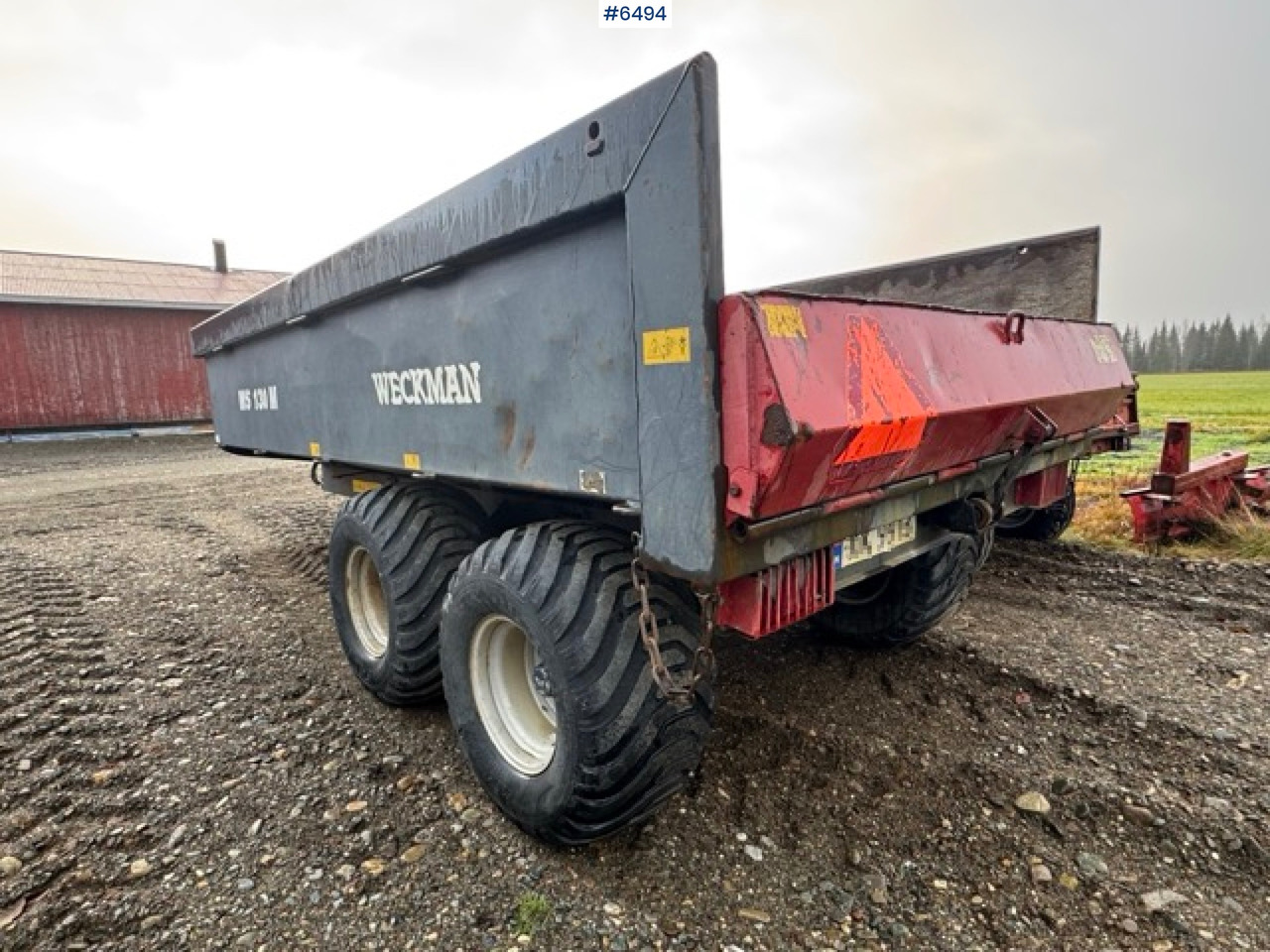 2016 Weckman WS130M dump trailer - Traktorska prikolica za farmu/ Kiper: slika 5 2016 Weckman WS130M dump trailer - Traktorska prikolica za farmu/ Kiper: slika 5