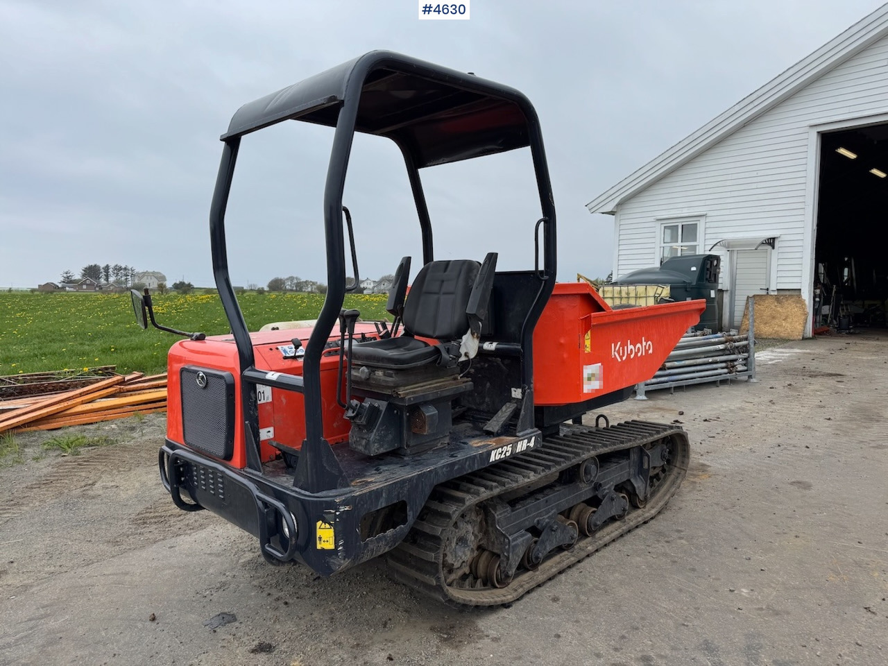 2017 Kubota KC250HR-4 - Kiper guseničar: slika 3 2017 Kubota KC250HR-4 - Kiper guseničar: slika 3