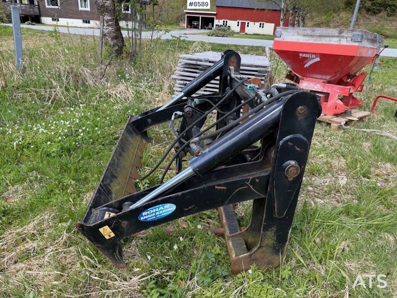 2017 Rohan Engineering BSL Round bale stripper - Oprema za prevrtanje i razlaganje: slika 3 2017 Rohan Engineering BSL Round bale stripper - Oprema za prevrtanje i razlaganje: slika 3