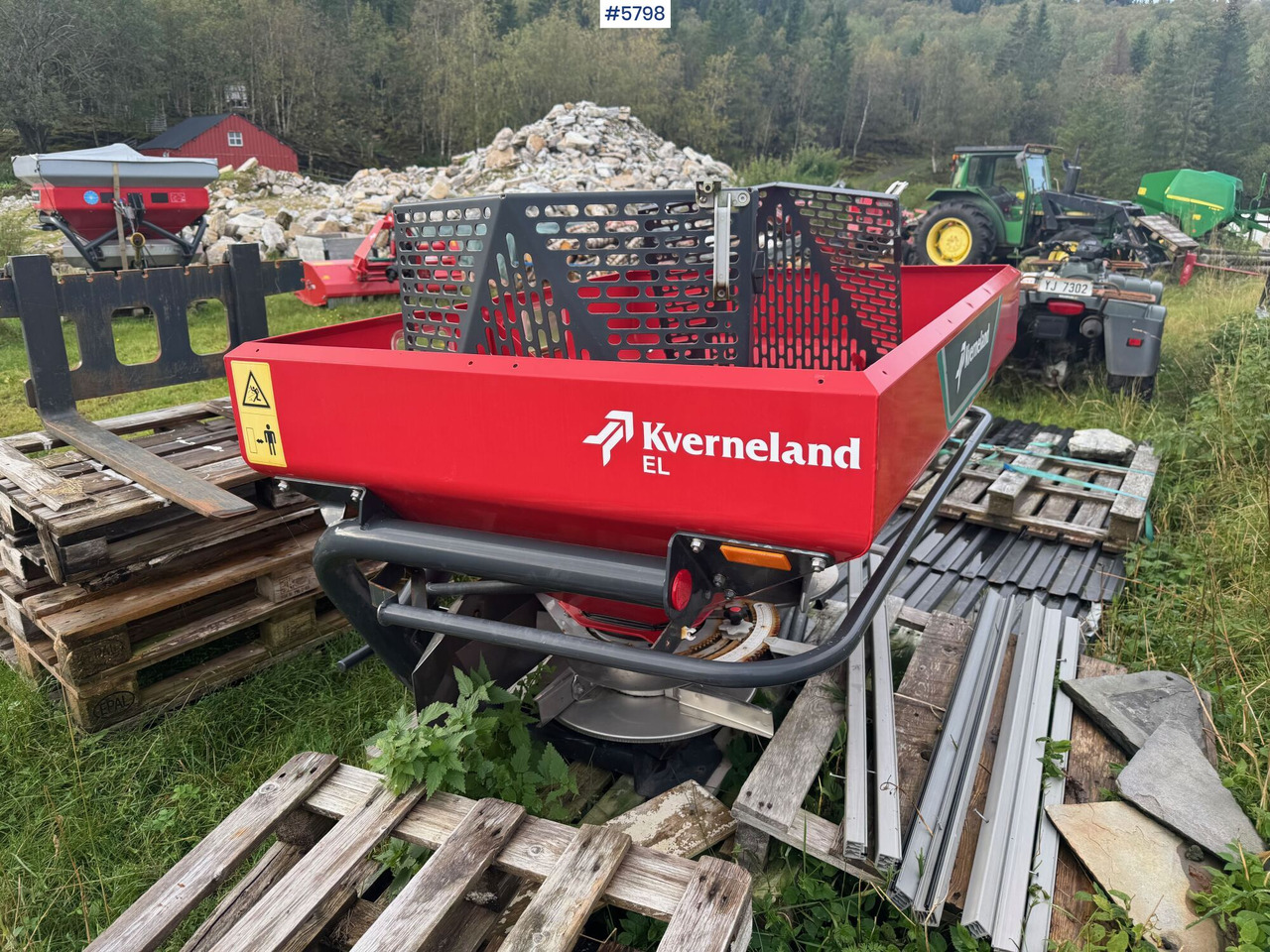 2018 Kverneland Manure spreader. Repair project - Rasipač veštačkog đubriva: slika 1 2018 Kverneland Manure spreader. Repair project - Rasipač veštačkog đubriva: slika 1