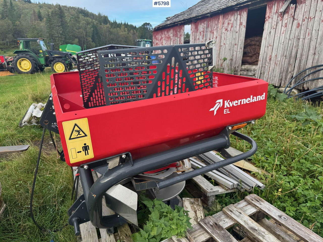 2018 Kverneland Manure spreader. Repair project - Rasipač veštačkog đubriva: slika 3 2018 Kverneland Manure spreader. Repair project - Rasipač veštačkog đubriva: slika 3