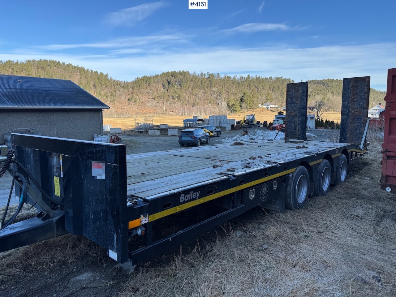 2020 Bailey 24 T Low Loader Machine Trolley - Niska prikolica za prevoz: slika 1 2020 Bailey 24 T Low Loader Machine Trolley - Niska prikolica za prevoz: slika 1