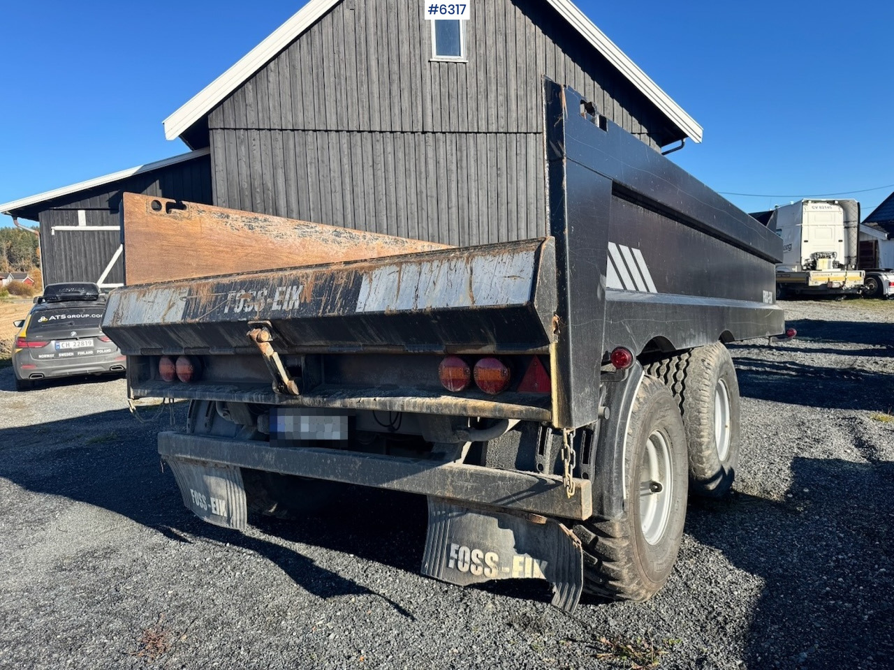 2020 Foss Eik Dumper Trailer. - Traktorska prikolica za farmu/ Kiper: slika 4 2020 Foss Eik Dumper Trailer. - Traktorska prikolica za farmu/ Kiper: slika 4