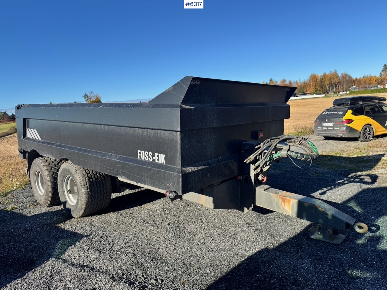 2020 Foss Eik Dumper Trailer. - Traktorska prikolica za farmu/ Kiper: slika 1 2020 Foss Eik Dumper Trailer. - Traktorska prikolica za farmu/ Kiper: slika 1
